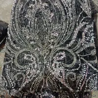 پارچه مجلسی سنگ دوزی