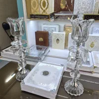 شمعدان و آینه و قاب قرآن کد ۱