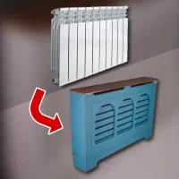 کاور رادیاتور درجه یک خارجی با روکش pvc