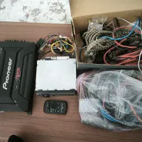 ضبط آلپاین و آمپلی ۴ کانال پایونیر و سیم کشی