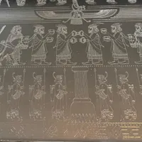 سینی نقره دسته دار پایه دار طرح هخامنشی نو|ظروف سرو و پذیرایی|تهران, صادقیه|دیوار