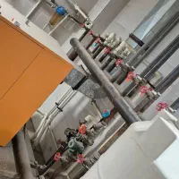 موتورخانه و لوله کشی