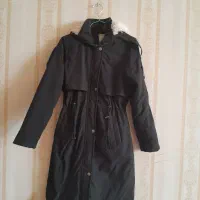 یک عدد بارانی مشکی ویک عددکاپش درحدنو۰|لباس|سبزوار, فقیه سبزواری|دیوار