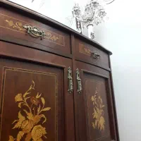 کنسول و آینه شمعدان جهیزیه عروس|بوفه، ویترین، کنسول|مشهد, الهیه|دیوار