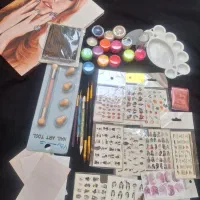 وسایل کاشت و طراحی ناخن