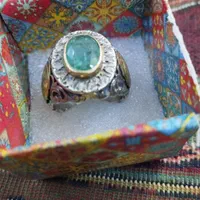 تعداد یک انگشتر فیروزه|زیورآلات و اکسسوری|فولادشهر, فولادشهر|دیوار