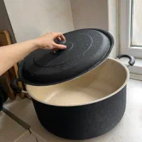 قابلمه بزرگ تفلون برند زرفام سایز ۴۲