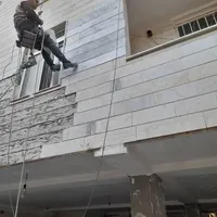 پیچ رولپلاک نما پیچ ورول پلاک ابندی کاردرارتفاع|خدمات پیشه و مهارت|بابل, |دیوار