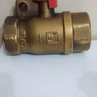 ۶عدد شیر برنجی سایز ۱اینچ به بالا|مصالح و تجهیزات ساختمان|فولادشهر, B5|دیوار