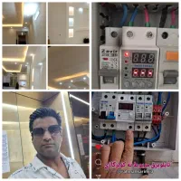 برقکاری برقکش سیم کشی ساختمان تلفن آیفون آنتن کولر