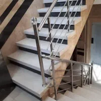 نرده راه پله/حفاظ/پشت پنجره/استیل/استاتیک|خدمات پیشه و مهارت|کرج, کرج نو|دیوار