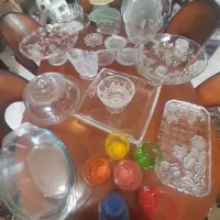 تعدادی ظروف کریستال فرانسوی چک وآلمانی نو و درحدنو|ظروف سرو و پذیرایی|محمودآباد, |دیوار