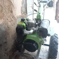 کندن زمین با تیلر