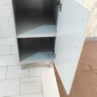 کابینت فلزی با درب mdf به همراه هود و سینک|مصالح و تجهیزات ساختمان|اراک, |دیوار