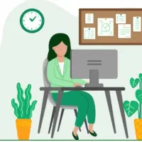 منشی شرکت ساختمانی