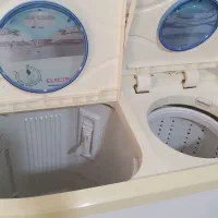 ماشین لباسشویی دوقلو الکترون|ماشین لباسشویی و خشک‌کن لباس|معصومیه, |دیوار