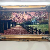 تابلو فرش چوبی ماشینی