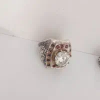 ۲ تا انگشتر نقره کار ناب|جواهرات|سنندج, |دیوار