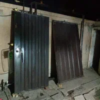 درب حیاط بزرگ