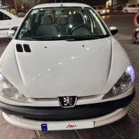 پژو206 تیپ 5 سفید مدل 96|خودرو سواری و وانت|یزد, |دیوار