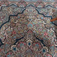 فرش سورمه ای نو