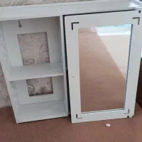 آیینه سرویس بهداشتی تازه اصلا استفاده نشده