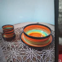 زیر وروی سفال ژاپنی اصل