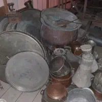 ظرف و ظروف مسی دیگ قجقن پاتیل سینی قابلمه تشت