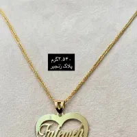 انگشتر گردنبند دستبند و انگشتر طلا 18عیار|جواهرات|کرمان, |دیوار