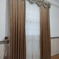 پرده دوطرف مخمل سالم سالم درحد