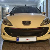 207 tu5 بدون رنگ شدگی وکم کارکرد