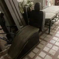 تخت کاشت مژه(ماساژ)به همراه صندلی اریشگری ،