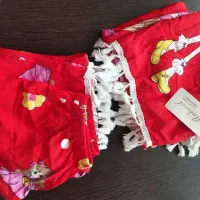 پیراهن آستین کوتاه و شلوار نخی بسیار خنک