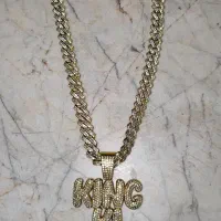 گردنبند ساعت پلاک نگین دار