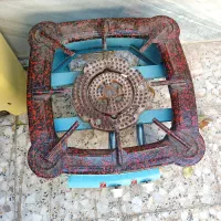 اجاق گاز تک شعله بزرگ در حد نو