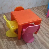 نیمکت ، میز و صندلی مهد کودک و اداری ، تاپ و سرسره