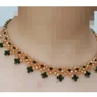 گردنبند منجوق بافت