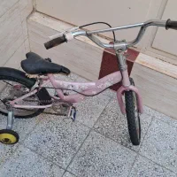 دوچرخه دخترونه صورتی