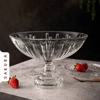 ظرف میوه خوری بلور پذیرایی مدل پیانو
