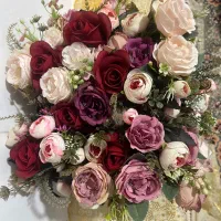 سبد گل مصنوعی|گل مصنوعی|سلطانیه, |دیوار