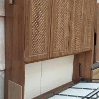 تخت تاشو از برند معتبر کمجا چوب|تخت و سرویس خواب|تهران, نظامی گنجوی (توانیر)|دیوار