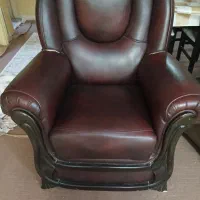 مبل هفت نفره چرم