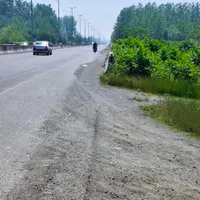فروش زمین ۱۷۰۰متری« دو بر » بر اصلی اتوبان کنارگذر|فروش زمین و ملک کلنگی|بندر انزلی, کلیور|دیوار