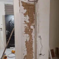 خدمات‌ بنایی گچ کاری دیوار چنی لکه گیری نصب درب|خدمات پیشه و مهارت|پرند, فاز ۶|دیوار