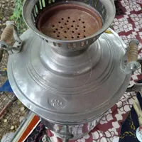 سماور قدیمی|سماور، چای‌ساز، قهوه‌ساز|ساری, |دیوار