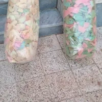 فروش دو عدد چیت و ابر برای بالشت|روفرشی|دهلران, |دیوار