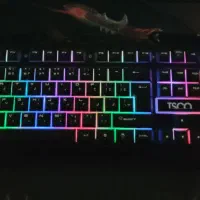 کیبورد RGB دار تسکو نو
