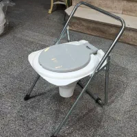 توالت فرنگی تاشو برند تایسز ، توالت پایه فلزی