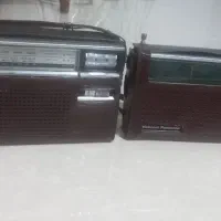 دو مدل رادیو  ناسیونال پاناسونیک تایوان|سیستم صوتی خانگی|شیراز, میانرود|دیوار