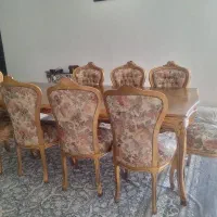 مبل ۱۹ نفره سلطنتی چوب گردو